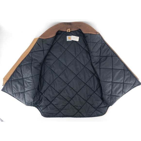 Carhartt duck canvas Arctic Quilt lined vest 90s 1990s vintage - Picture 3 of 10